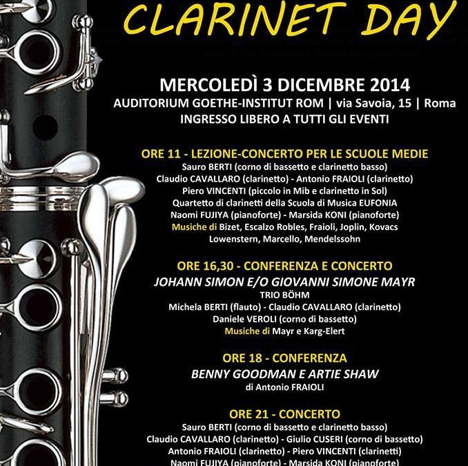 Clarinet Day 2014