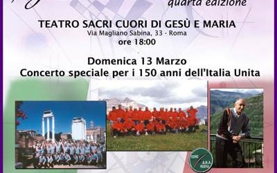 Concerto speciale per i 150 anni dell’Italia Unita Coro dell’Associazione Nazionale Alpini di Roma