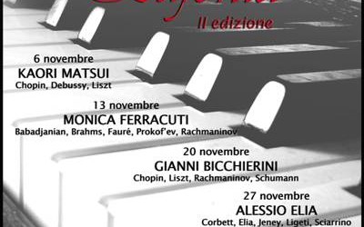 Recital pianistico Alessio Elia pianoforte Musiche di Corbett, Elia, Jeney, Ligeti e Sciarrino